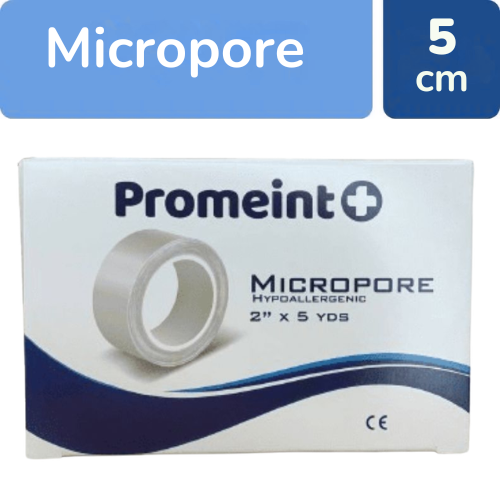 ADHESIVO MICROPORE COLOR BLANCO 2 X 5YDS (PROMEINT)