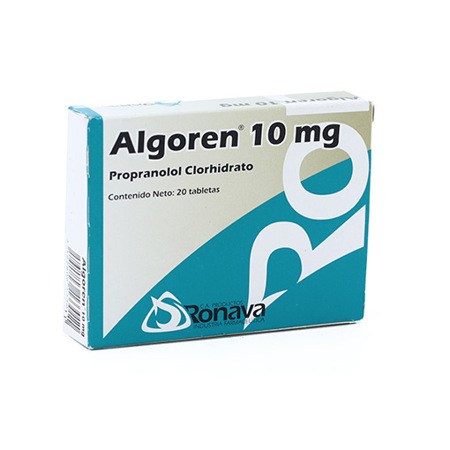 ALGOREN PROPRANOLOL 10MG TAB X 20