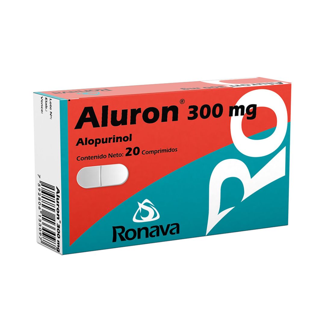 ALURON ALOPURINOL 300MG TAB X 20