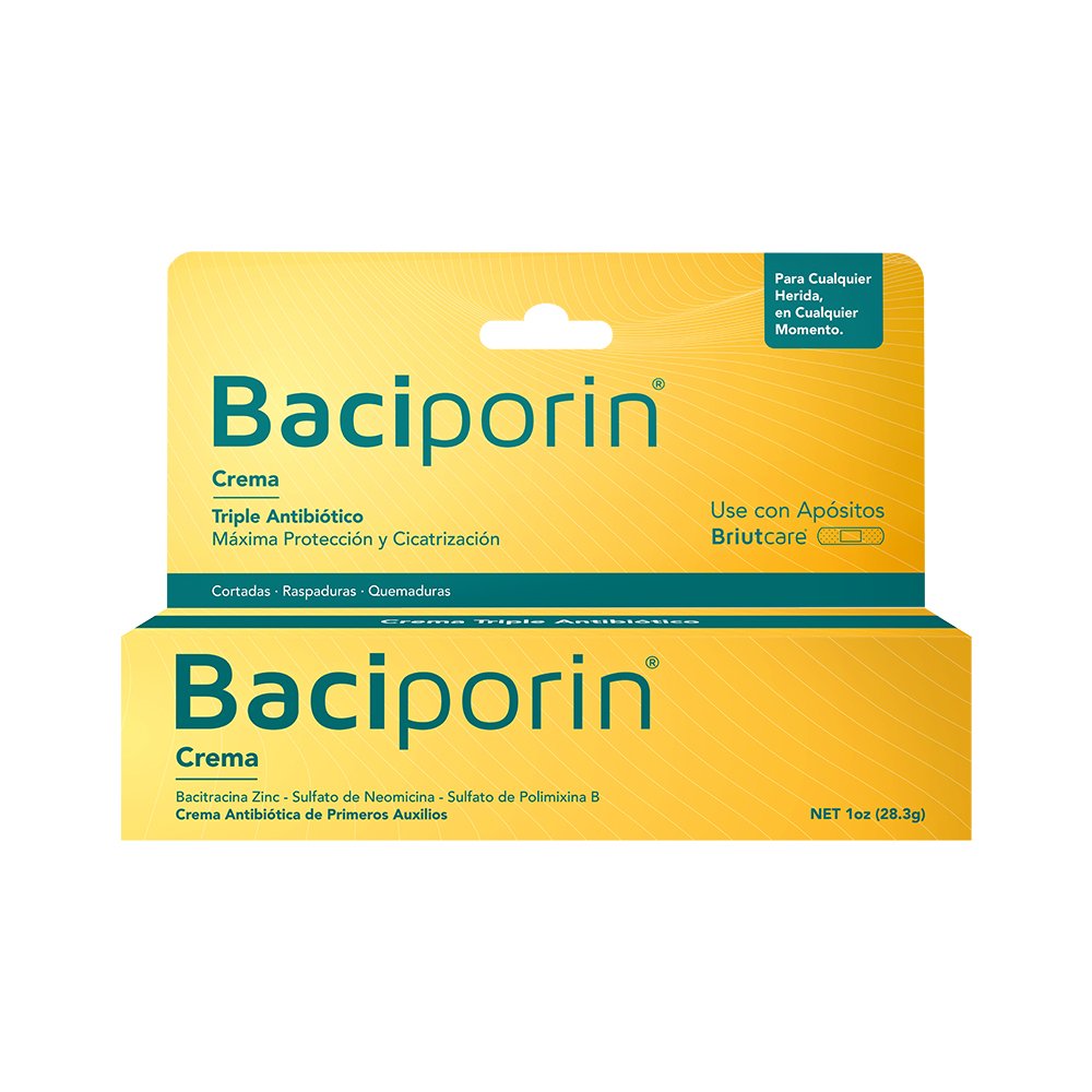 BACIPORIN BACITRACINA NEOMICINA CREMA 28.3GR