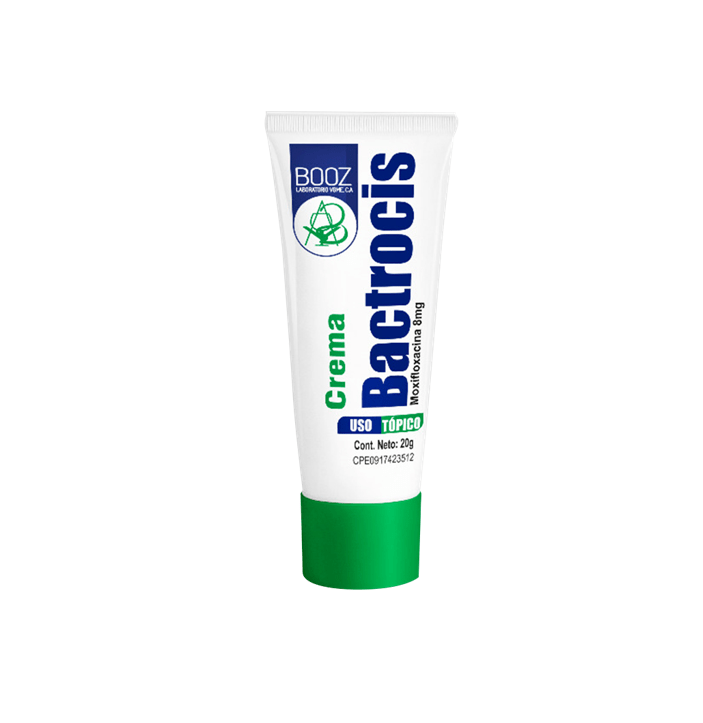BACTROCIS MOXIFLOXACINA 8MG CREMA 20GR