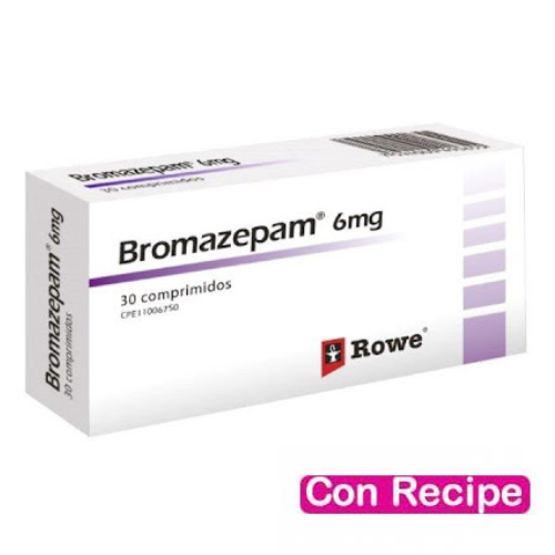 BROMAZEPAM 6MG TAB X 30 (ROWE)