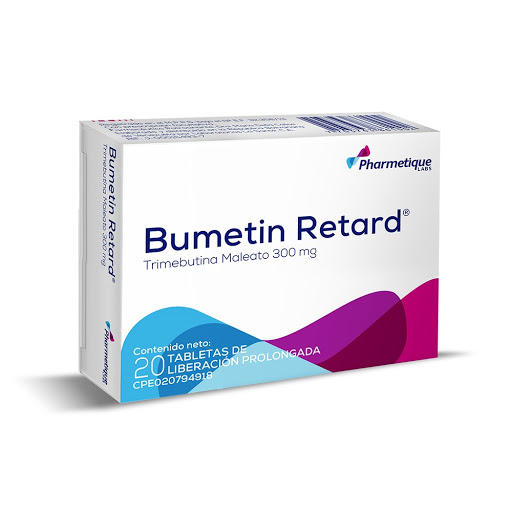 BUMETIN RETARD TRIMEBUTINA 300MG TAB X 20