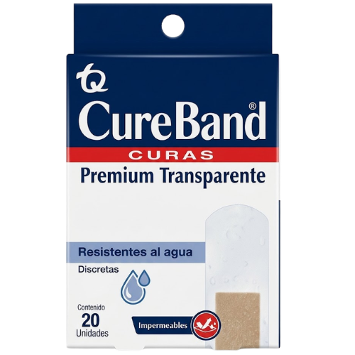 CURITAS TRANSPARENTES X 20 (CUREBAND)