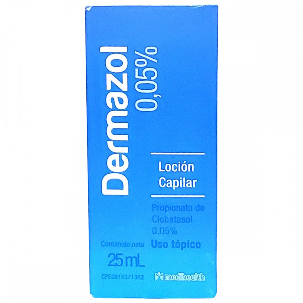 DERMAZOL CLOBETASOL 0.05% LOCION CAPILAR 25ML