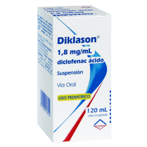 DIKLASON DICLOFENAC POTASICO 1.8MG/ML SUSP 120ML