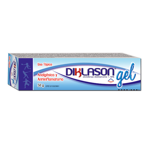 DIKLASON DICLOFENAC 1.16% GEL 50GR