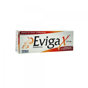 EVIGAX SIMETICONA 125MG CAP BLANDAS X 10 (VIVAX)