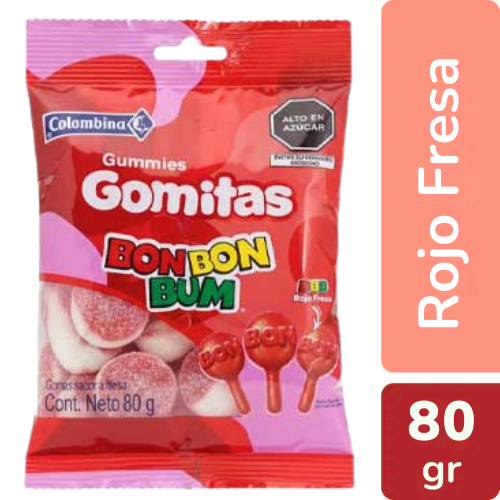 GOMITAS BON BON BUM 80GR