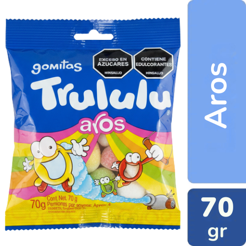 GOMITAS TRULULU AROS 70GR