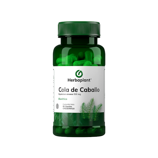 HERBAPLANT COLA DE CABALLO 500MG CAP X 60