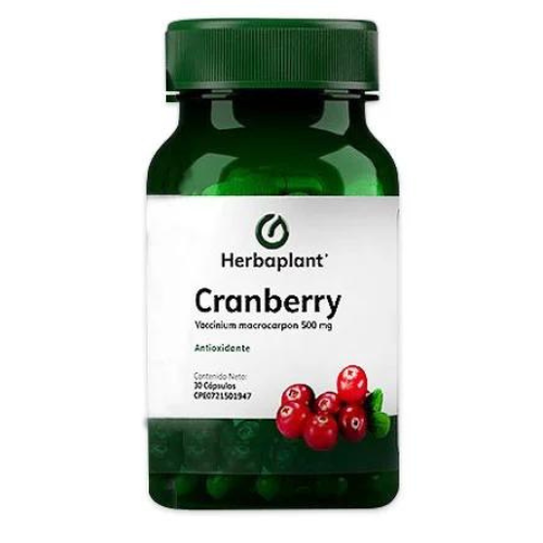 HERBAPLANT CRANBERRY 500MG CAP X 60