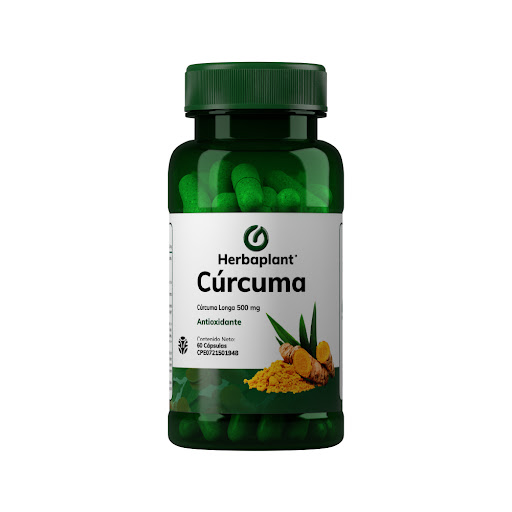 HERBAPLANT CURCUMA 500MG CAP X 60