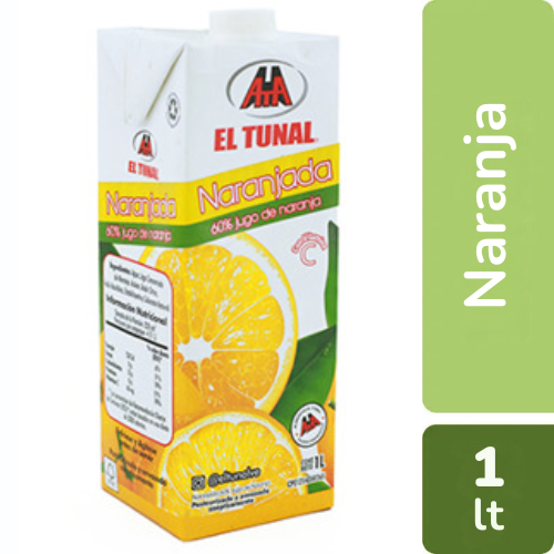 JUGO EL TUNAL NARANJA 1LT