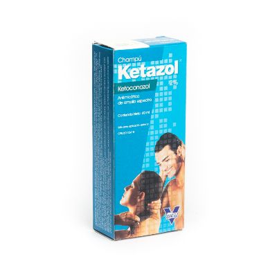 KETAZOL KETOCONAZOL 2% CHAMPU 60ML