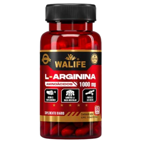 L-ARGININA 1000MG CAP X 60 (WALIFE)