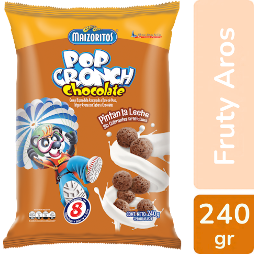 MAIZORITOS POP CRONCH CHOCOLATE 240GR