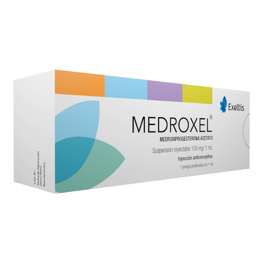 MEDROXEL MEDROXIPROGESTERONA 150MG AMP X 1 (EXELTIS)