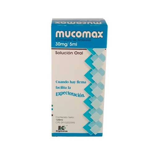 MUCOMAX AMBROXOL 15MG JBE PDE 120ML