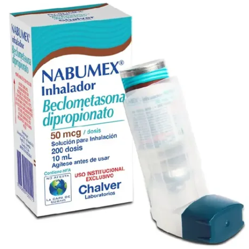 NABUMEX BECLOMETASONA 50MCG INH 200 DOSIS