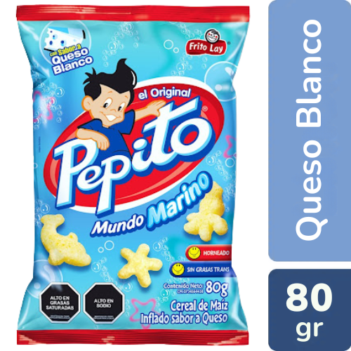PEPITO MUNDO MARINO 80GR