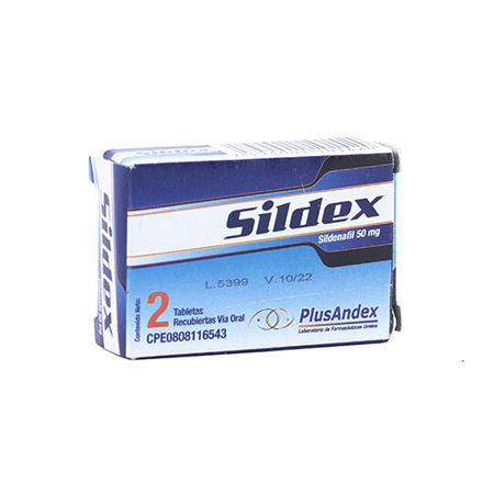 SILDEX SILDENAFIL 50MG TAB X 2