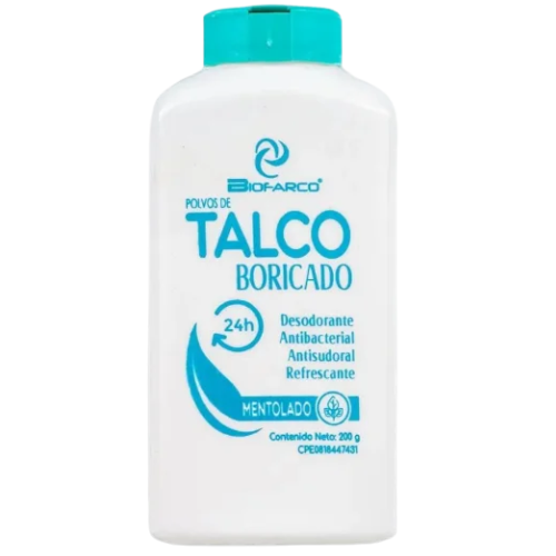 TALCO BORICADO 200GR (BIOFARCO)