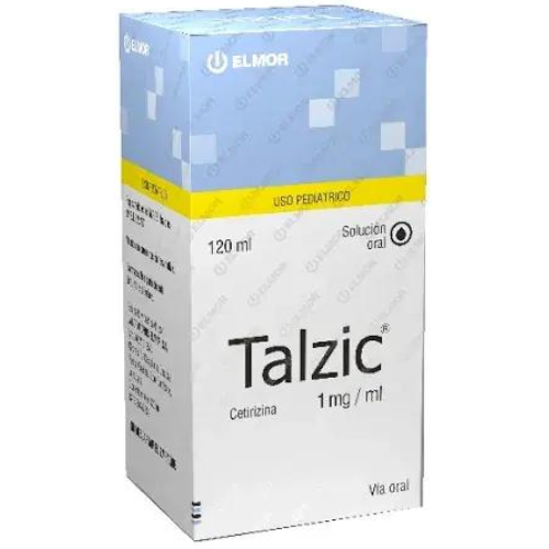 TALZIC CETIRIZINA 1MG/ML JBE 120ML
