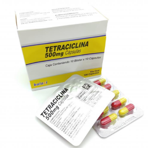 TETRACICLINA 500MG CAP X 10 (BALAXI)