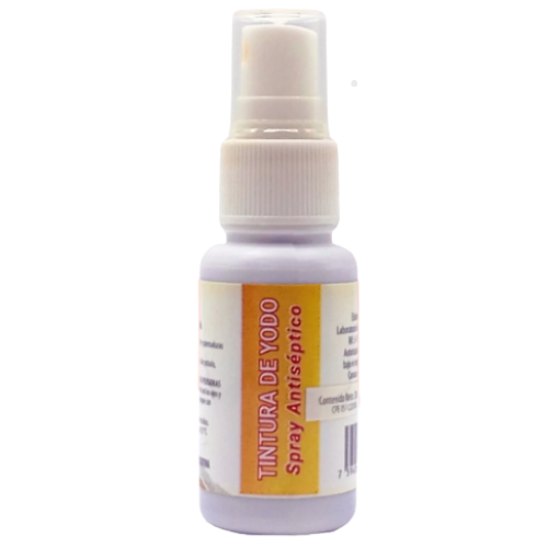 TINTURA DE YODO SPRAY 30ML (RECETTE)