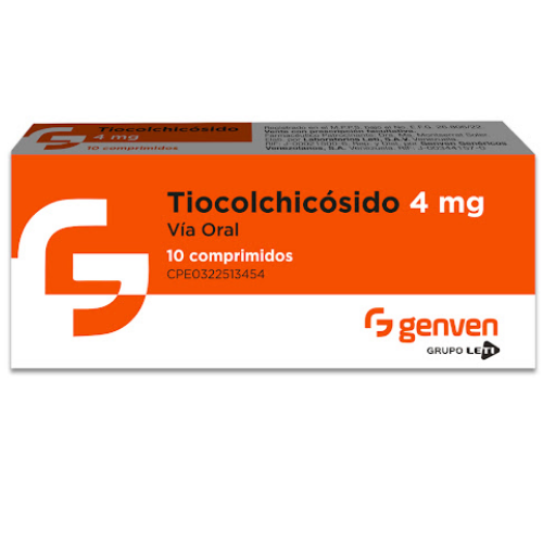 TIOCOLCHICOSIDO 4MG TAB X 10 (GENVEN)