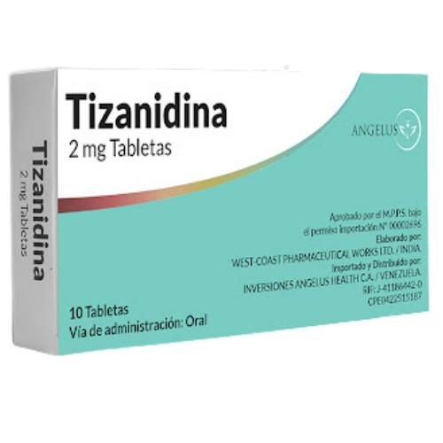 TIZANIDINA SIRDALUB 2MG TAB X 10 (ANGELUS)