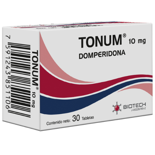 TONUM DOMPERIDONA 10MG TAB X 30
