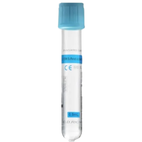 TUBO RECOLECTOR TAPA AZUL