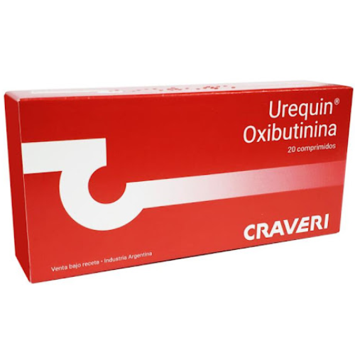UREQUIN OXIBUTININA 5MG TAB X 10 -DETAL-