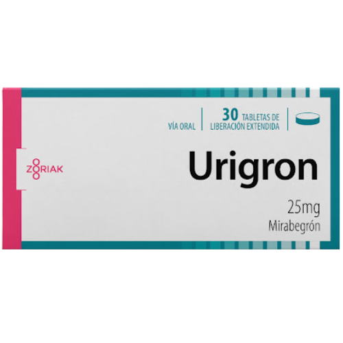 URIGRON MIRABEGRON 25MG TAB X 30
