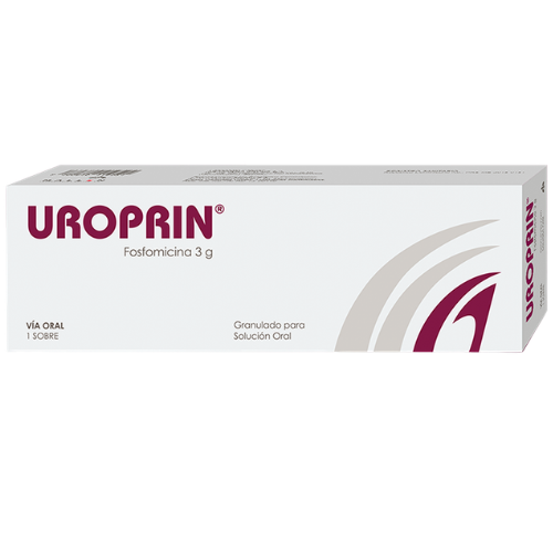UROPRIN FOSFOMICINA 3GR SOBRE GRANULADO X 1
