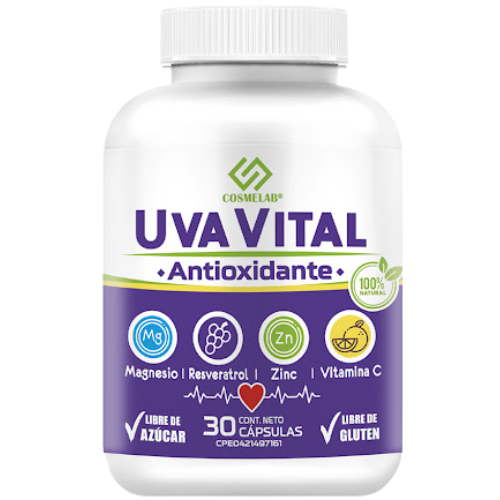 UVAVITAL RESVERATROL MAGNESIO ANTIOXIDANTE CAP X 30