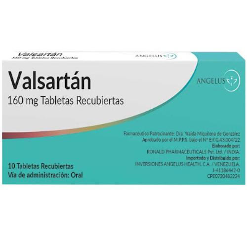VALSARTAN 160MG TAB X 30 (ANGELUS)