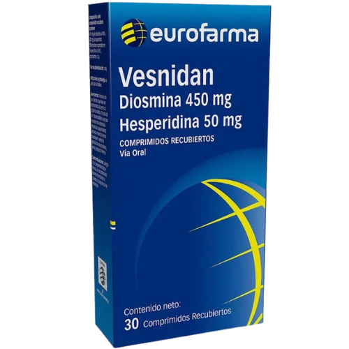 VESNIDAN DIOSMINA HESPERIDINA 450-50MG TAB X 30