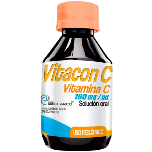 VITACON C VITAMINA C 100MG/ML JBE 120ML