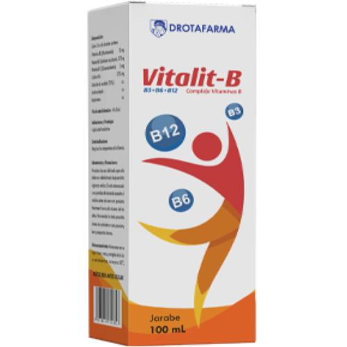 VITALIT-B COMPLEJO B JBE 100ML