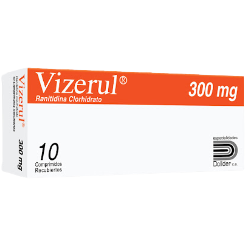 VIZERUL RANITIDINA 150MG TAB X 10