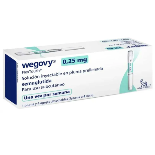 WEGOVY SEMAGLUTIDA 0.25MG PLUMA 4 DOSIS