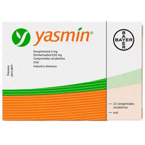 YASMIN DROSPIRENONA ETINILESTRADIOL 3-0.03MG TAB X 21