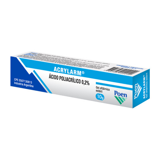 ACRYLARM ACIDO POLIACRILICO 0.2% GEL OFT 10GR