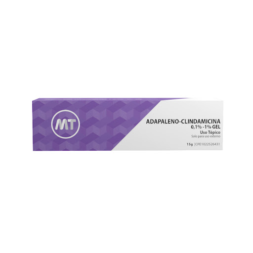 ADAPALENO CLINDAMICINA 0.1-1% GEL 15GR (MT)