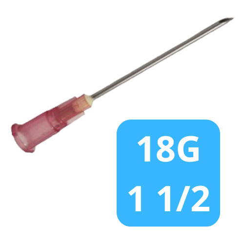 AGUJA DESECHABLE N 18G X 1