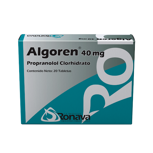 ALGOREN PROPRANOLOL 40MG TAB X 20