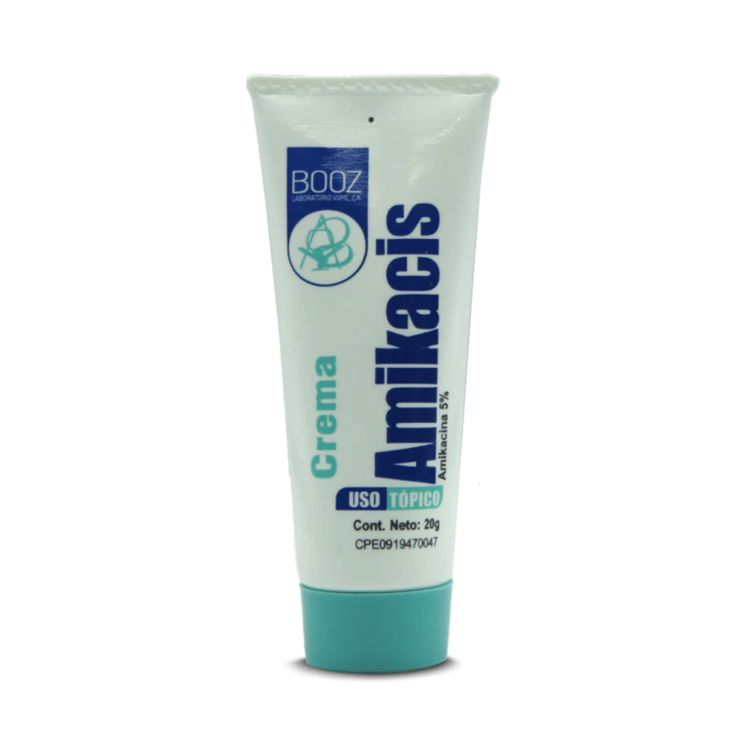 AMIKACIS AMIKACINA 5% CREMA 20GR